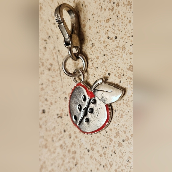 RARE Juicy Couture Fairytale Red Enchanted Apple Charm Forbidden Fruit Adam Eve - Picture 5 of 13